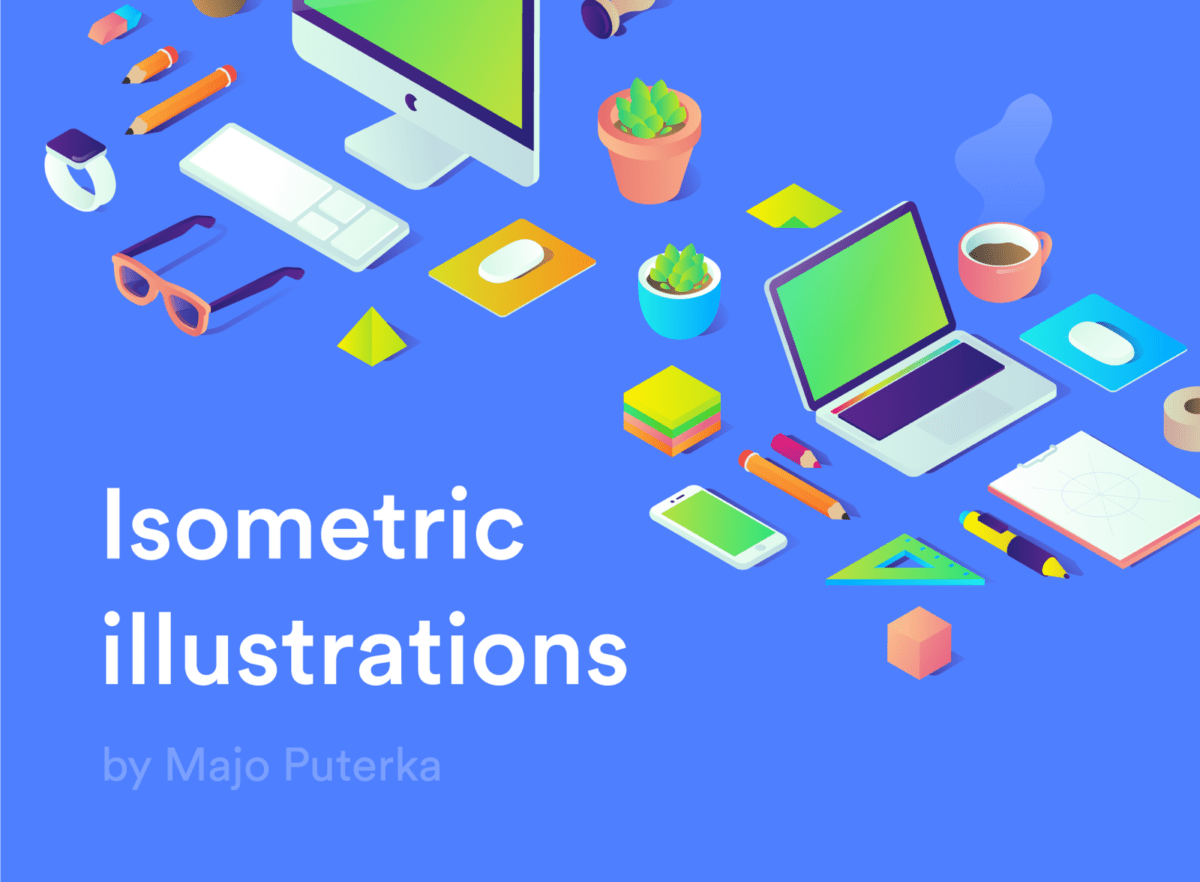 Free Isometric illustrations