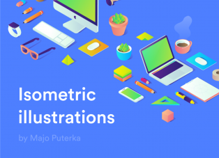 Free Isometric illustrations