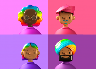 Free Toy Faces 3D Avatar Library