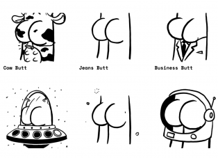 Free buttsss illustrations
