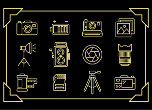 12 Free Photography Icons